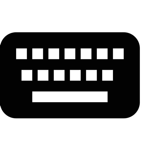 Keyboard Vector Icon 310629 Free Icons Library