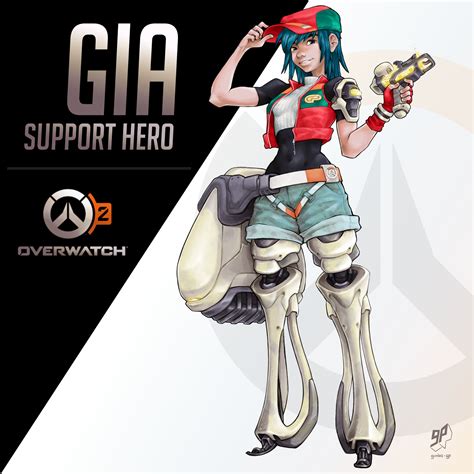 Overwatch Oc Gia Ow2 Redesign By Gimbo Gp On Deviantart
