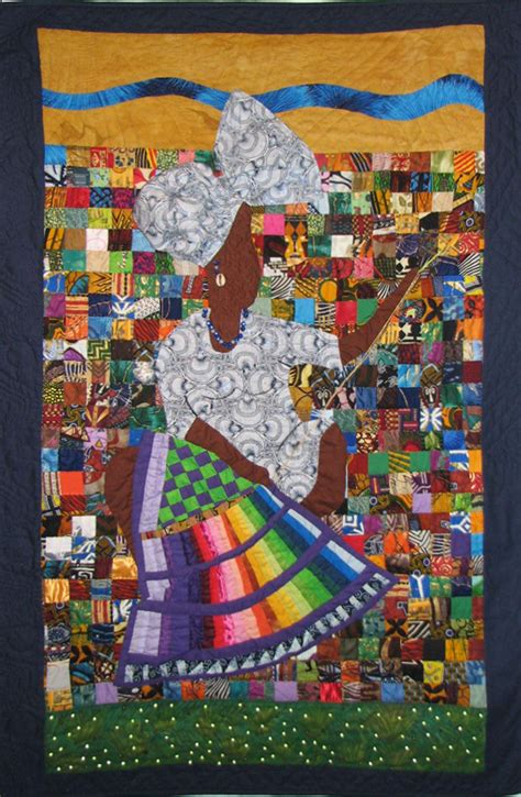 A Quilters Dream By Aisha Lumumba African Quilt Picture Quilts Quilts