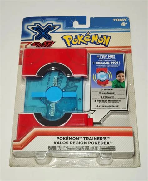 Tomy Pokemon Trainers Xy Kalos Region Pokedex With Lights And Sounds 19 95 Picclick