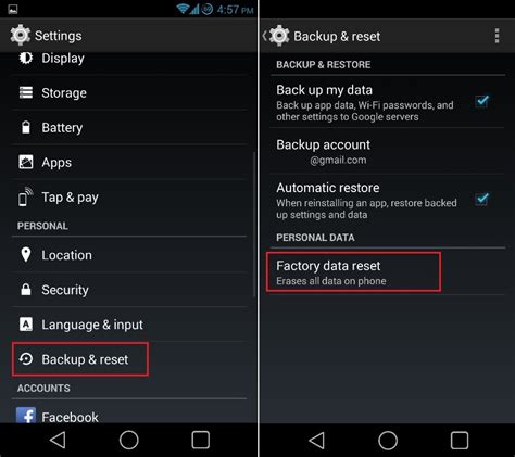 How to factory reset android with common button commands. How to Wipe Android Data Properly Before Selling it