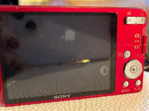 Sony Cyber Shot Dsc W560 141 Megapixel Digital Camera Red 4x Zoom W