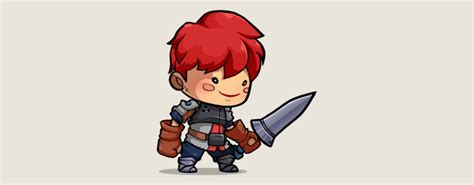 2d Animation And Effect Knight Character Behance