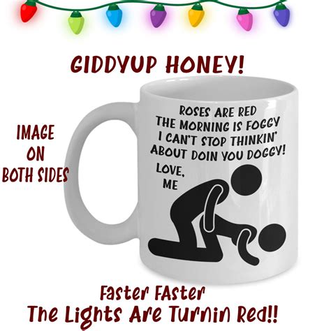 Naughty Funny Sexy Coffee Mug Gift For Her Romantic Gift For Him Best