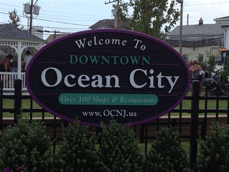 Downtown Oc Ocean City Ocean City Nj Jersey Shore