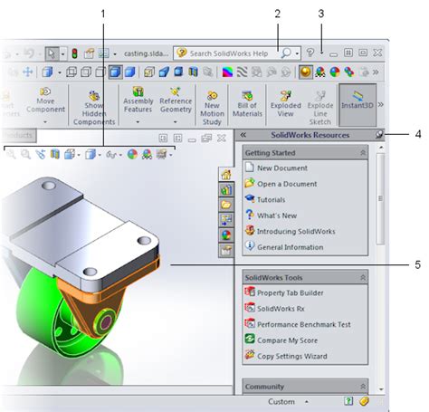 2014 Solidworks Help User Interface Overview