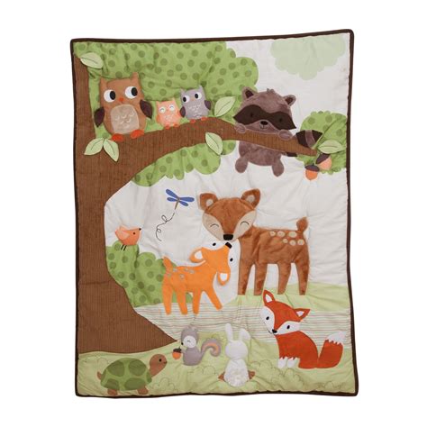 Woodland Tales By Lambs And Ivy Lambs And Ivy Animal Baby Quilt