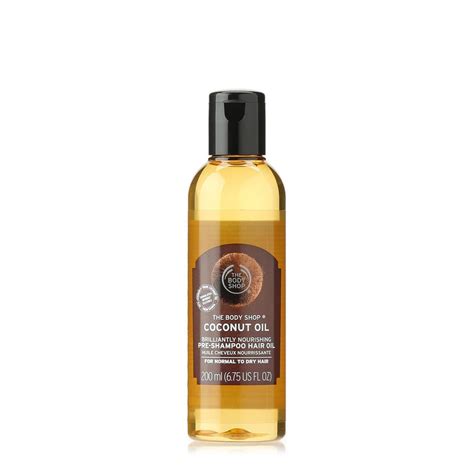 The Body Shop Coconut Oil Brilliantly Nourishing Pre Shampoo Hair Oil 200ml