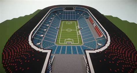 minecraft football stadiums