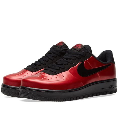 Nike Synthetic Air Force 1 Foamposite Pro Cup In Red For Men Lyst