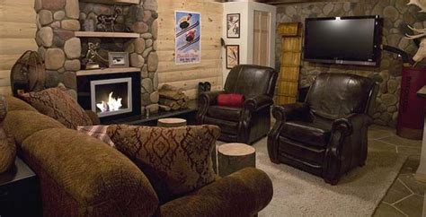 Rustic Man Cave Build Your Own Log Cabin Man Cave