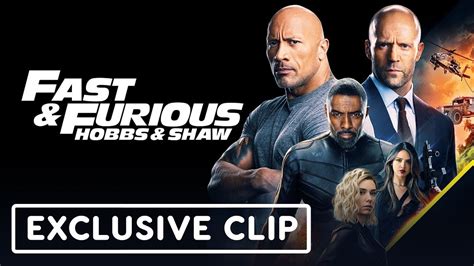 Fast And Furious Hobbs And Shaw Car Chase Exclusive Clip Youtube