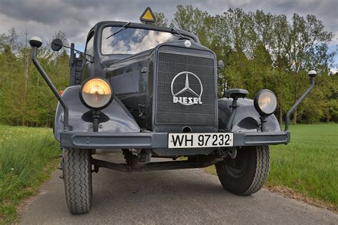Mercedes L S Wehrmacht Mannschaftstransporter Original