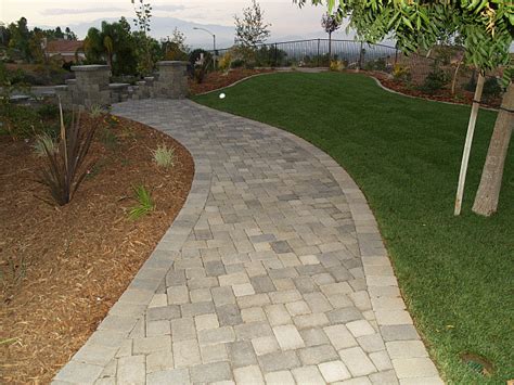 Paver Wakway Designs For Desert Landscaping 1 Wire