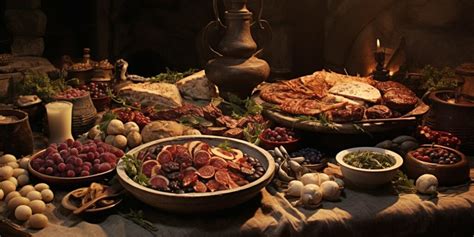 Medieval Foods Menu Savoring Dishes From The Dark Ages
