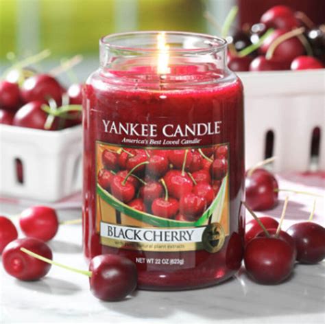 Yankee Candle Black Cherry Large Jar Home Store More