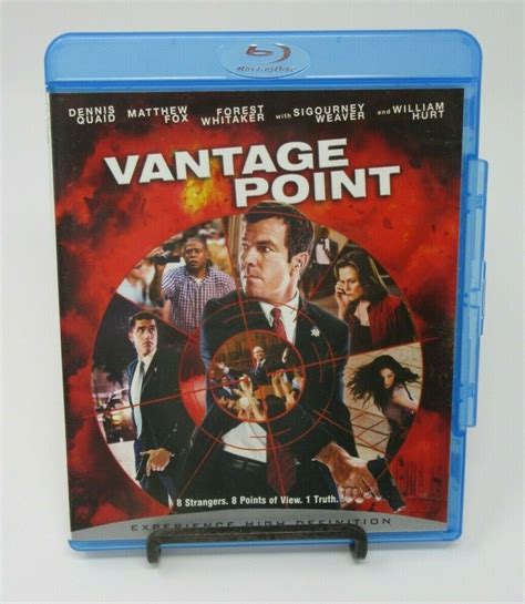 William hurt, sigourney weaver, zoe saldana and others. VANTAGE POINT BLU-RAY MOVIE, DENNIS QUAID, MATTHEW FOX ...