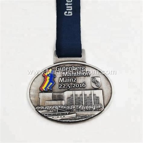 Custom Die Cast Marathon Medals No Moq