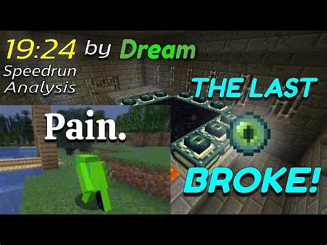 How Dream Almost Got A New World Record In Minecraft RSG Speedrun Analysis YouTube