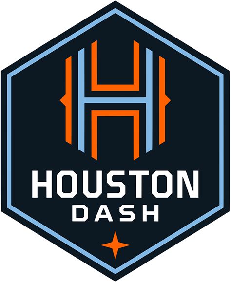 Houston Dash Logo Primary Logo National Womens Soccer League Nwsl