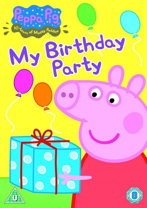 Peppa Pig My Birthday Party And Other Stories Volume 5 Dvd