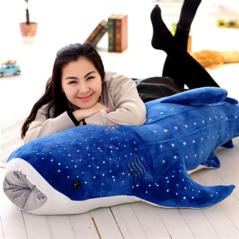 Giant Animal Whale Shark Plush Toy Big Stuffed Sea Animals Shark