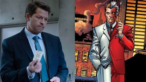 ‘gotham Knights Reveals Misha Collins Two Face Transformation In Finale