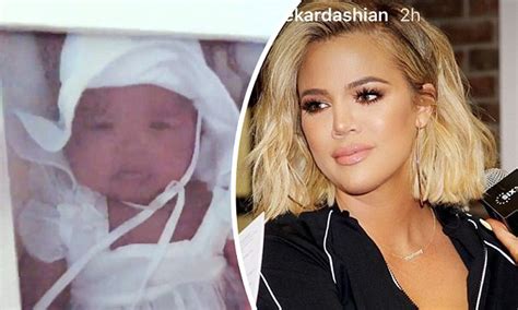 Khloe Kardashian Shows Off Framed Photo Of True While Out Of Town