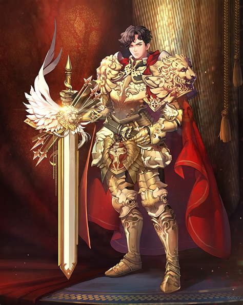 Knight Anime Warrior Boy My Anime List