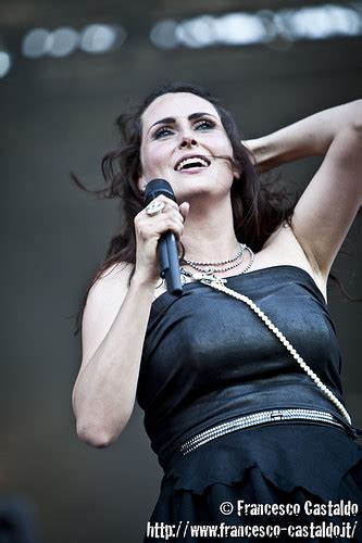 Sharon Den Adel Of Within Temptation Live Fiera Milano Flickr