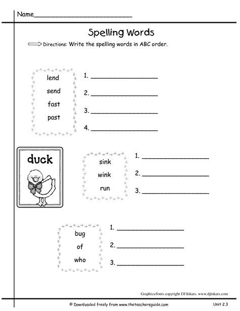 12 Alphabetical Order Worksheets 1st Grade