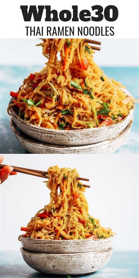 Best Asian Garlic Paleo Whole30 Noodles Paleo Gluten Free Recipe Whole Food Recipes Whole