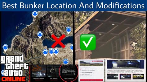 Gta 5 Best Bunker Location And Modifications Best Bunker Location Gta