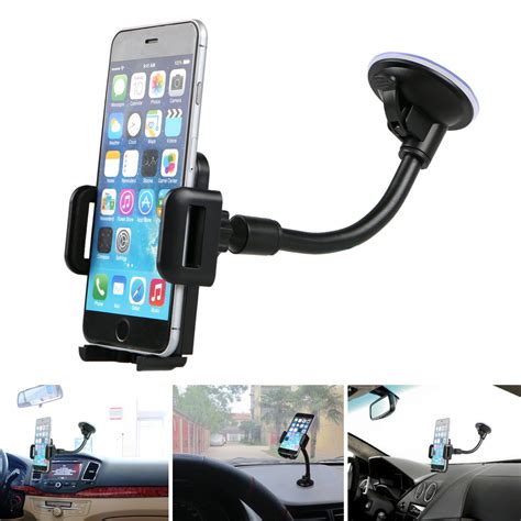 Tsv Universal Car Windshield Dashboard Suction Cup 360 Degree Mount