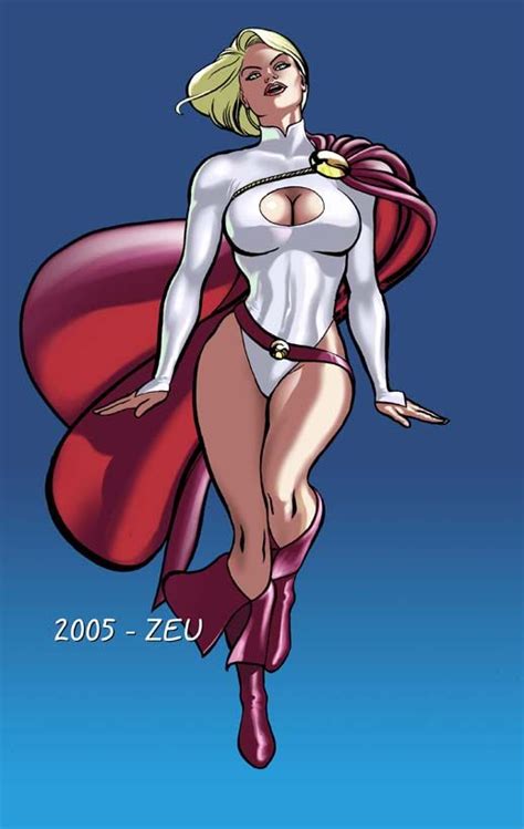 Powergirl By Eliseugouveia Star Comics Comics Story Dc Comics Power