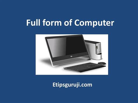 What Is The Full Form Of Computer All Tip And Trick Computer Full Form