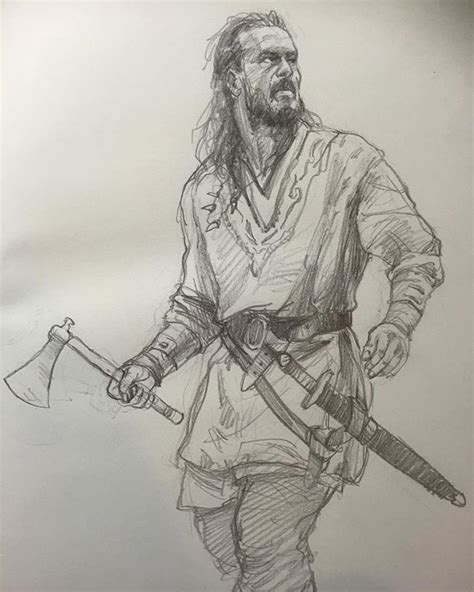 Warrior Drawings In Pencil