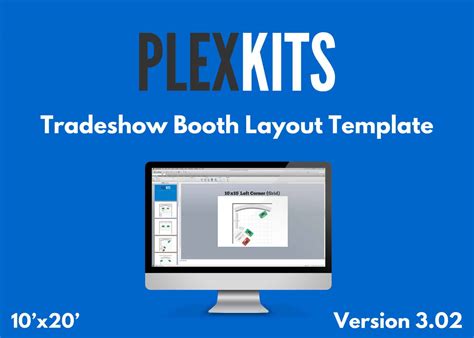 tradeshow booth layout template create booth mockups