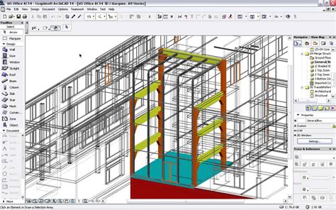 No additional 2d lines and unnecessary typing! ArchiCAD Structural Workflow - Importing a structural ...