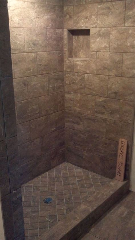 We did not find results for: Ceramic tile shower with sloped shower pan. | Shower tile ...