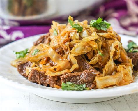 Marinating the beef for 4 to 24 hours ahead can save preparation time later and add extra flavor, if desired. Low Carb Asian Beef & Cabbage Noodles | Recipe | Cabbage, noodles, Asian beef, Quick stir fry