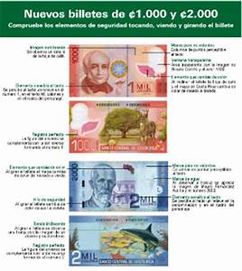 Costa Currency Costarica Information Com