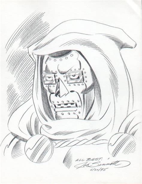 Dr Doom By Sinnott In Will Ks Various Sketches Commissions Comic