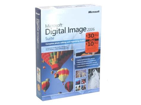 Microsoft Digital Image Suite 2006 Mini Box Software