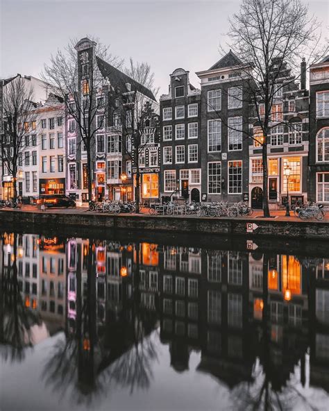 Reflect Amsterdam Netherlands Phong Cảnh Cánh