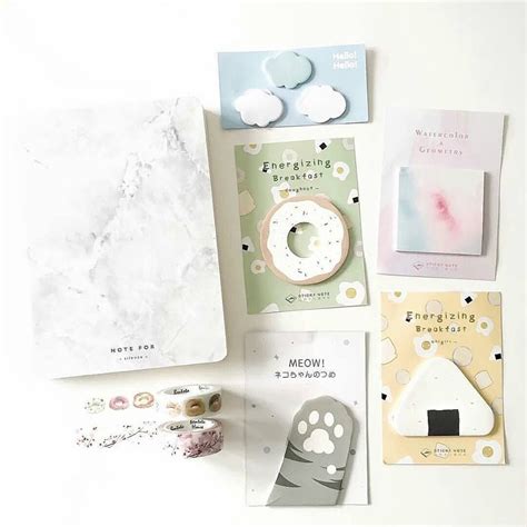 Our Cute Stationery Haul By Peachystudy Find All These Super Kawaii