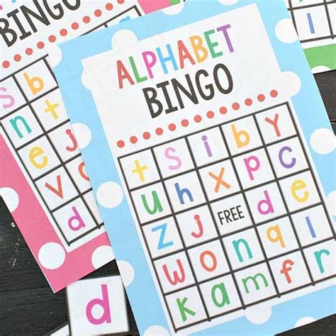 Printable Alphabet Bingo Game Alphabet Bingo Lowercase A Alphabet Games