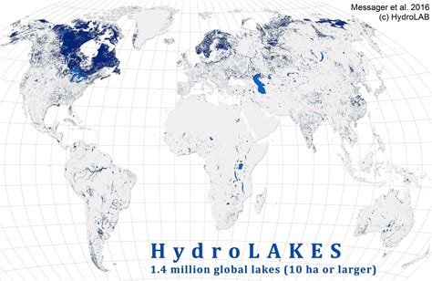 Worlds 25 Largest Lakes By Area Vivid Maps