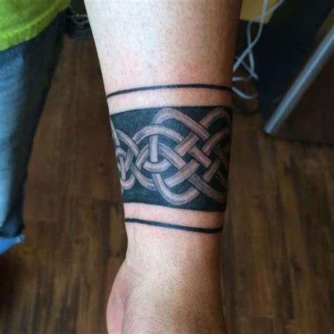 Celtic Knot Band Tattoos Creativefan Armband Tattoo Design Celtic Tattoos Tattoo Designs Men