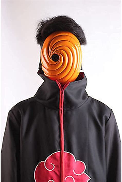 Naruto Uchiha Mask Tobi Obito Akatsuki Ninja Mask Halloween Cosplay